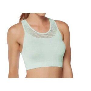 Rhonda Shear Sports Bra Mesh Racerback Bra 1X (300)